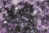 Amethyst Geode on Metal Stand - Great Color #104576-5